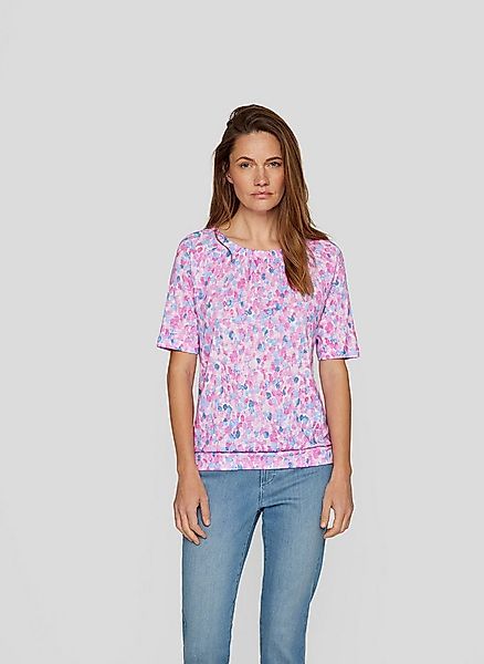 Rabe Rundhalsshirt mit grafischem Muster günstig online kaufen