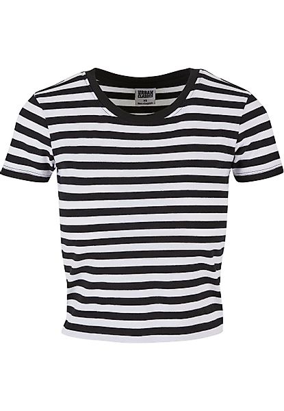 URBAN CLASSICS T-Shirt "Urban Classics Damen Ladies Short Striped Tee", (1 günstig online kaufen