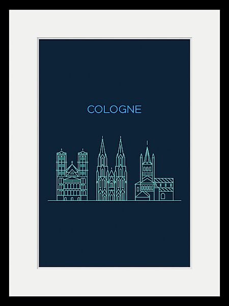 queence Bild »Cologne Sightseeing«, Städte-Stadt-Deutschland-Kirche-Gebäude günstig online kaufen