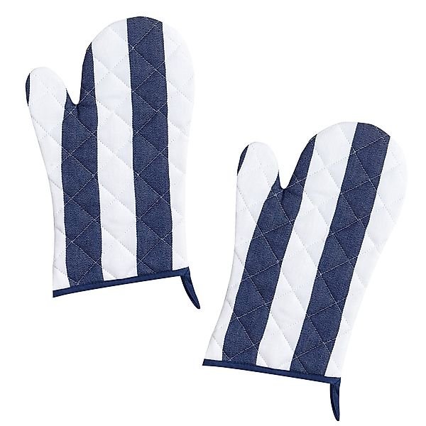 Kracht Topfhandschuhe Blockstreifen, (Set, 2-tlg., Set), günstig online kaufen