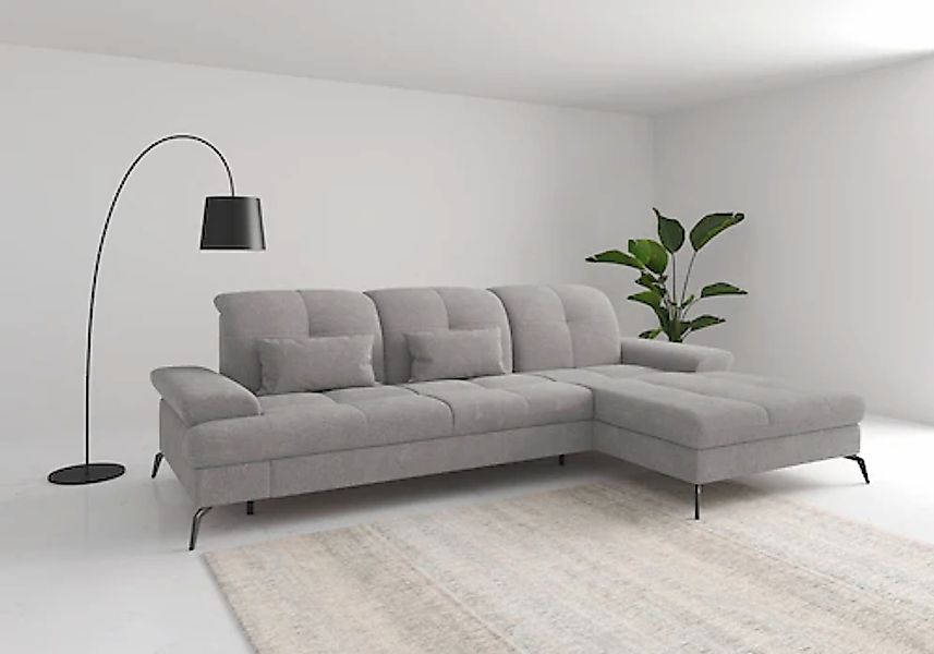 sit&more Ecksofa »Amica«, inkl Sitztiefenverstellung und Armteilverstellung günstig online kaufen