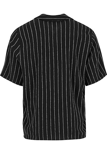 URBAN CLASSICS Langarmhemd "Urban Classics Striped Crinkle Resort Shirt", ( günstig online kaufen