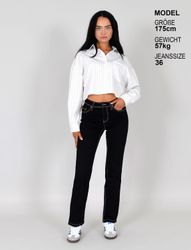 ESRA Straight-Jeans High Waist Straight Fit günstig online kaufen