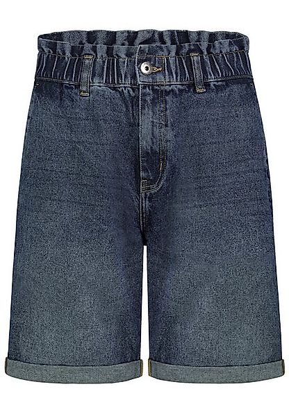 SUBLEVEL Jeansshorts im Paperbaglook aus 100% Baumwolle günstig online kaufen