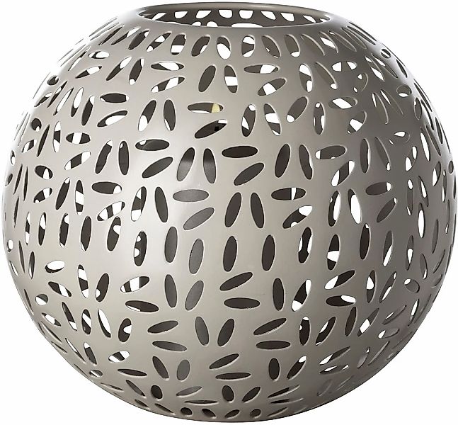 Fink Windlicht "DARIA" Kerzenhalter aus Eisen, pulverbeschichtet, mit Cut-O günstig online kaufen