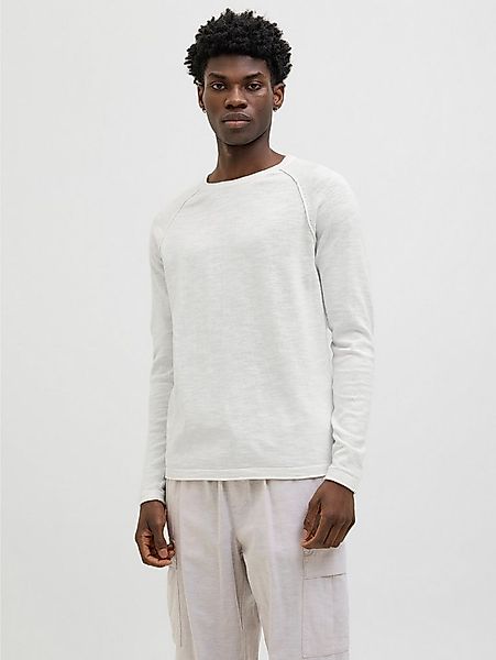 Jack & Jones Rundhalspullover JJEBREEZE KNIT CREW NECK SN mit Rundhalsaussc günstig online kaufen