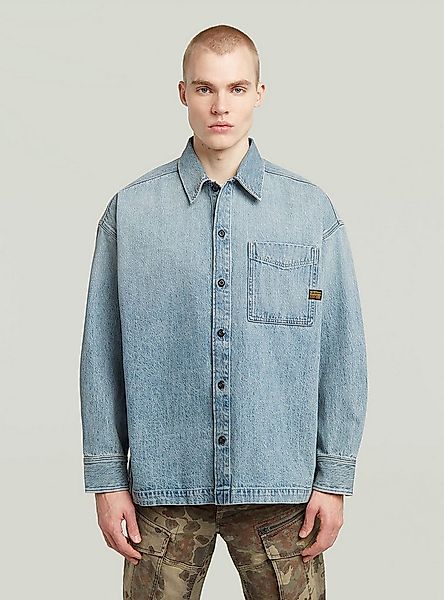 G-STAR Langarmshirt Boxy Fit Overshirt günstig online kaufen
