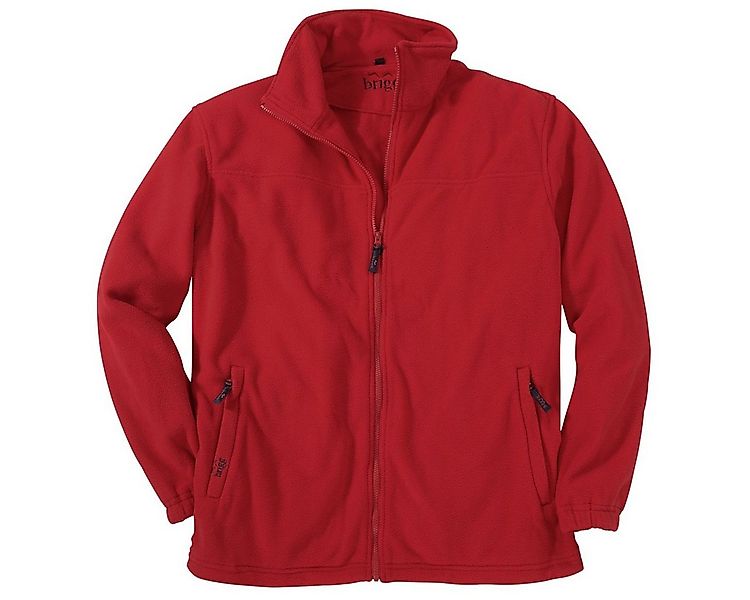 Brigg Fleecejacke Brigg Fleecejacke Übergröße rot Robert günstig online kaufen