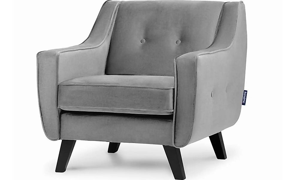 KONSIMO Sessel  Terso ¦ grau ¦ Maße (cm): B: 84 H: 81 Polstermöbel > Sessel günstig online kaufen