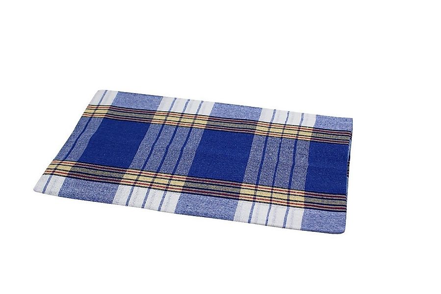 my Hamam Hamamtücher Hamamtuch ohne Fransen blau kariert »Pestemal Classic« günstig online kaufen