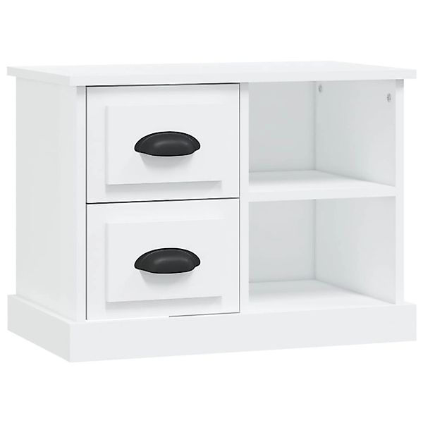 vidaXL Nachttisch Nachttisch Weiß 60x35,5x45 cm günstig online kaufen