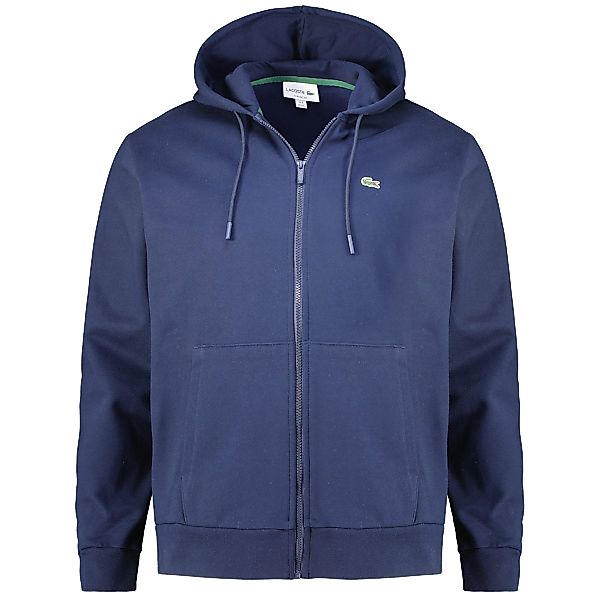 LACOSTE Kapuzenjacke mit Biobaumwolle Farbe marine Größe: 4XL günstig online kaufen