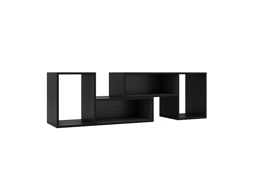 COSTWAY TV-Schrank TV-Regal freie Kombination, mit offenen Regalen, 110-134 günstig online kaufen