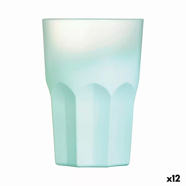 Becher Luminarc Summer Pop Türkis Glas 400 Ml (12 Stück) günstig online kaufen