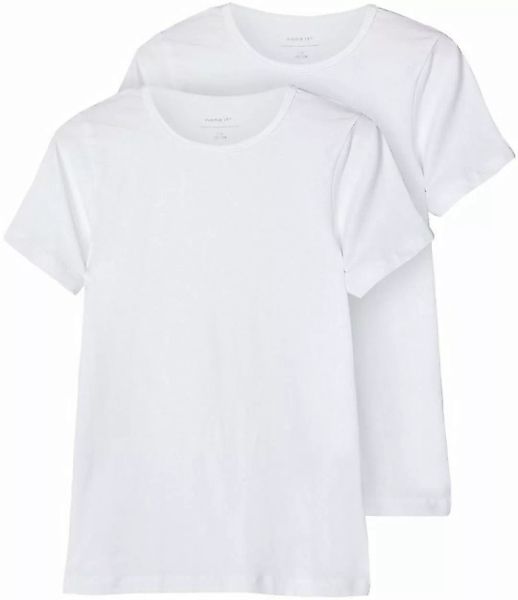 Name It T-Shirt NKMT-SHIRT SLIM 2P NOOS (Packung, 2-tlg., 2er-Pack) günstig online kaufen