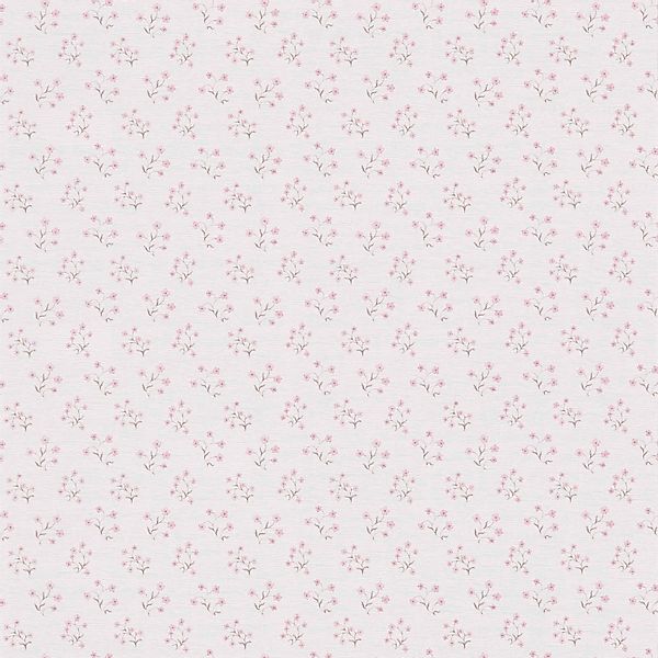 Bricoflor Rosa Tapete mit Kleinen Blümchen Landhaus Vliestsapete mit Blumen günstig online kaufen