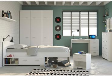 Parisot Jugendzimmer-Set Galaxy, (Set, 5-tlg., Kleiderschrank, günstig online kaufen