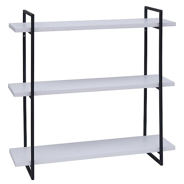 MCW Wandregal MCW-K78-W, Drei Regalböden, Industriedesign günstig online kaufen