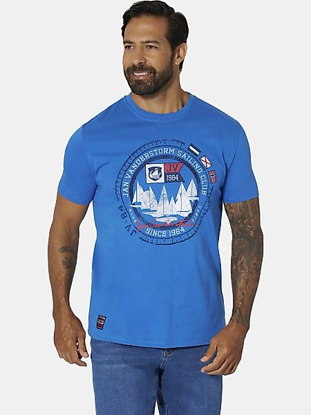 Jan Vanderstorm Rundhalsshirt "T-Shirt TERNO" günstig online kaufen