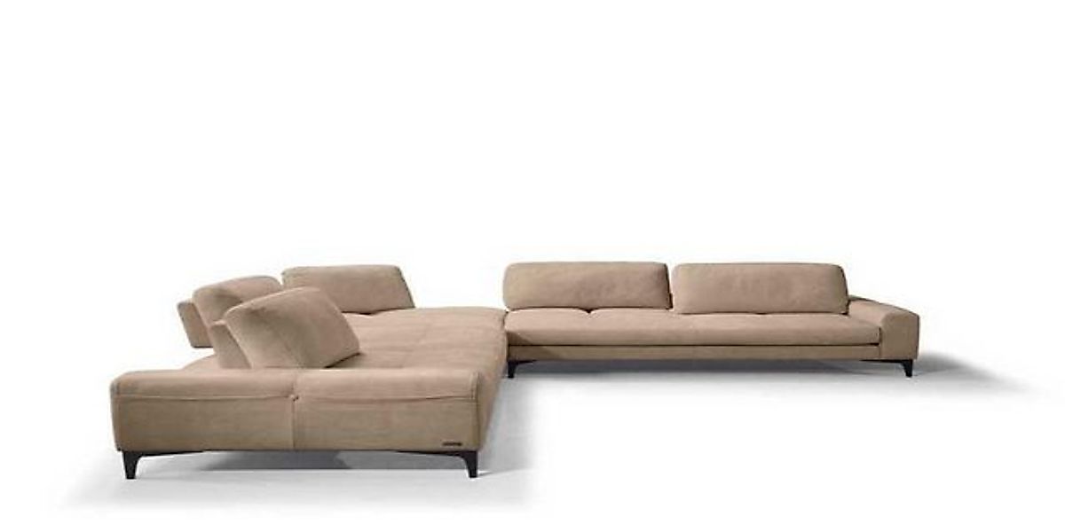 Xlmoebel Ecksofa Luxuriöse Ecksofas aus Leder in L-Form von Prianera - Ital günstig online kaufen