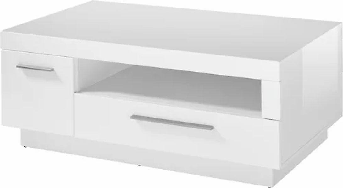 Home affaire Couchtisch "MERAN" Oberfläche weiss matt günstig online kaufen