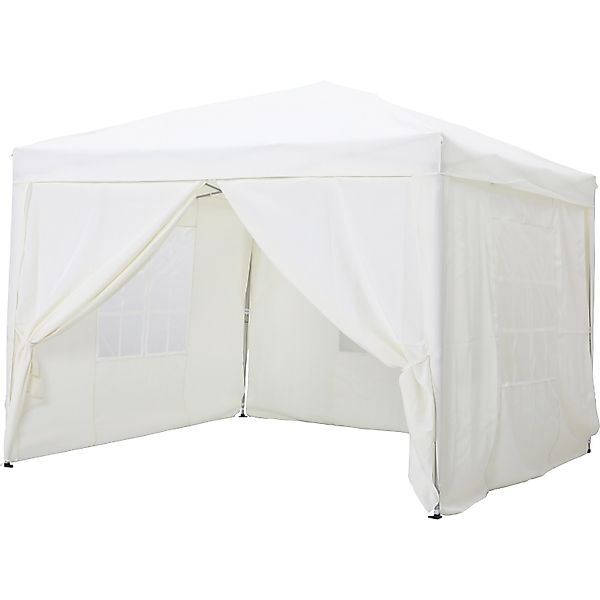 Faltpavillon Papanoa Cremeweiß 293 cm x 293 cm günstig online kaufen