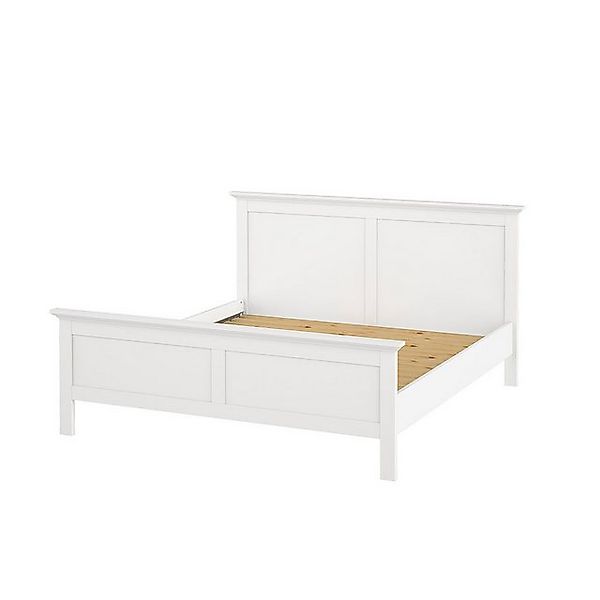 ebuy24 Bett Venedig Bett Doppelbett 160x200 cm, weiss. (1-tlg) günstig online kaufen