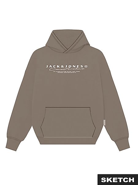 Jack & Jones "JCOPOINT BRANDING SWEAT HOOD FST" günstig online kaufen