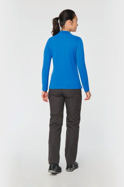 WK. Designed To Work Langarm-Poloshirt Langarm-Polohemd günstig online kaufen