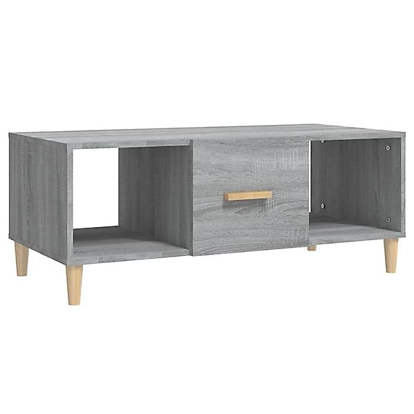 vidaXL Couchtisch Grau Sonoma 102x50x40 cm Holzwerkstoff Modell 4 günstig online kaufen