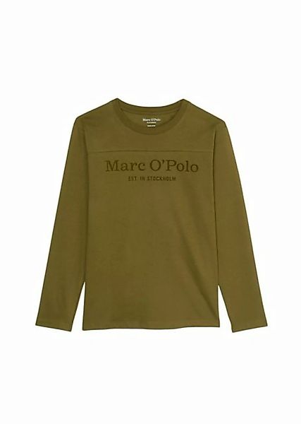 Marc O'Polo Langarmshirt aus softem Bio-Baumwoll-Jersey günstig online kaufen