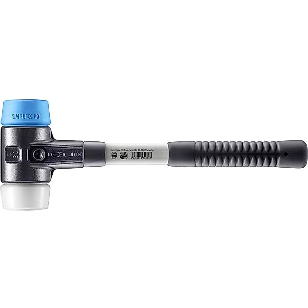 Halder Simplex Schonhammer Ø 60 mm TPE-soft Blau   Superplastik mit Verstär günstig online kaufen