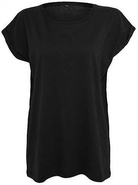 Build Your Brand Rundhalsshirt Ladies Extended Shoulder Damen T-Shirt günstig online kaufen