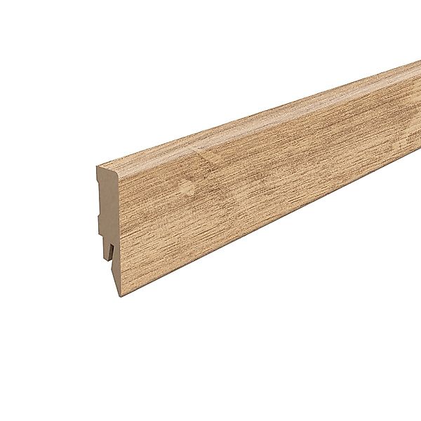 Egger Sockelleiste L266 Kubisch für Fußboden Hamilton 6 cm Eiche günstig online kaufen