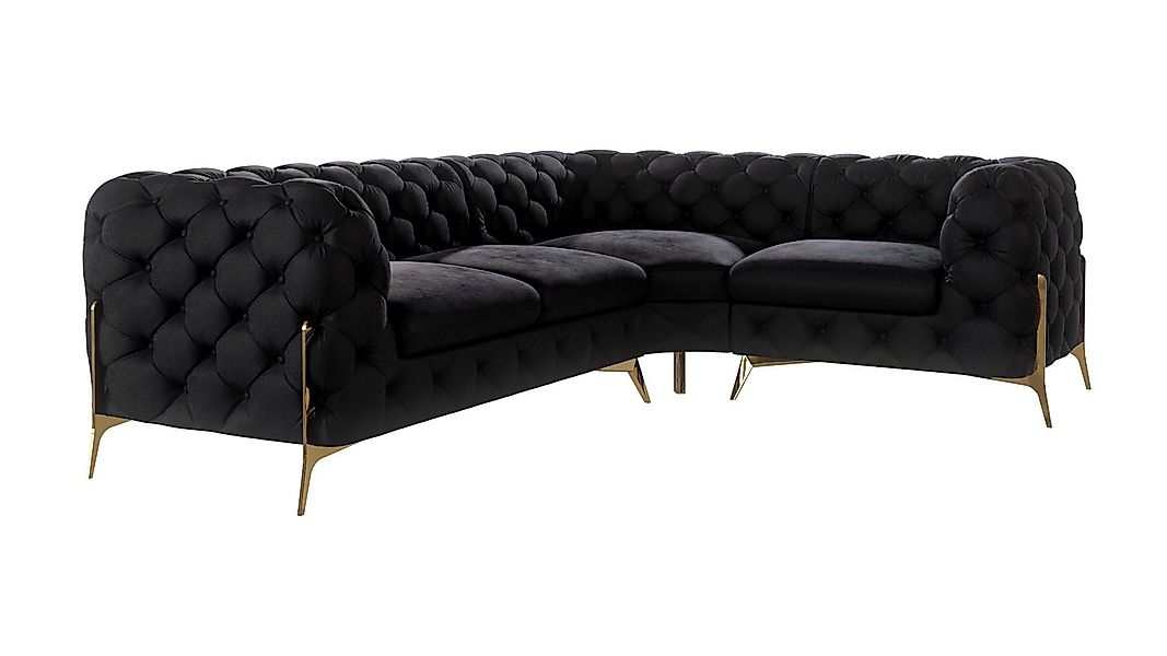 S-Style Möbel Ecksofa Ashley, Chesterfield mit günstig online kaufen