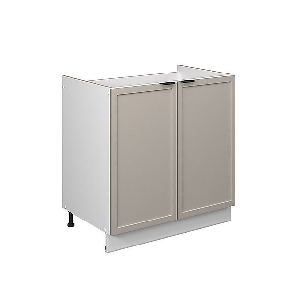 Vicco Unterschrank Fame-Line, GrauBeige/Weiß, 80 cm ohne Arbeitsplatte (1-S günstig online kaufen