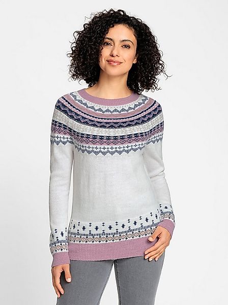 Witt Strickpullover Jacquard-Pullover Langarm Jacquard, Jersey günstig online kaufen