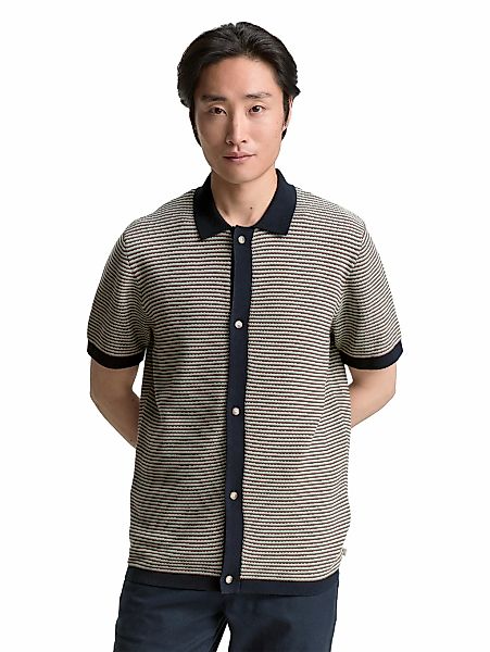 TOM TAILOR Strickjacke, mit Streifenmuster günstig online kaufen