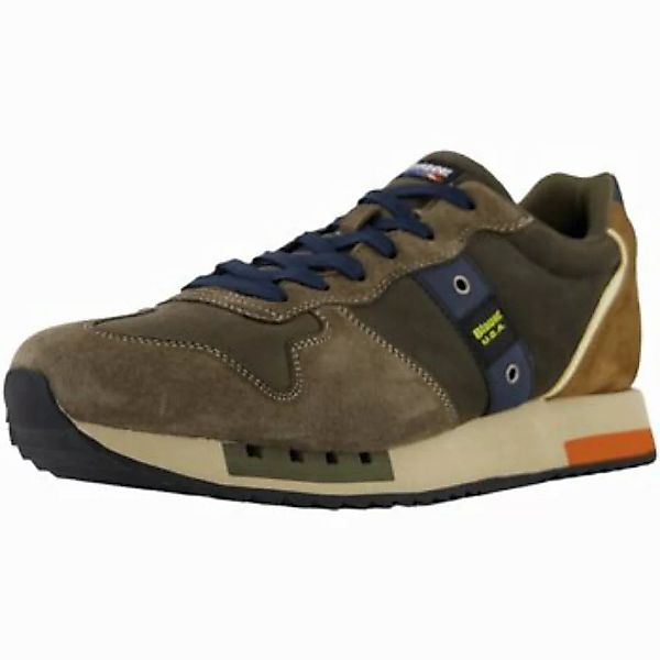 Blauer  Sneaker Queens 01/WAX brown günstig online kaufen