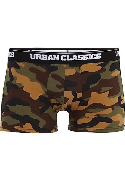 URBAN CLASSICS Boxershorts Urban Classics Herren 2-Pack Camo Boxer Shorts ( günstig online kaufen