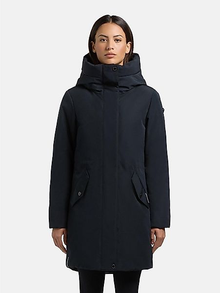 khujo Wintermantel Diance Lange Damen Winterjacke mit großer Kapuze günstig online kaufen