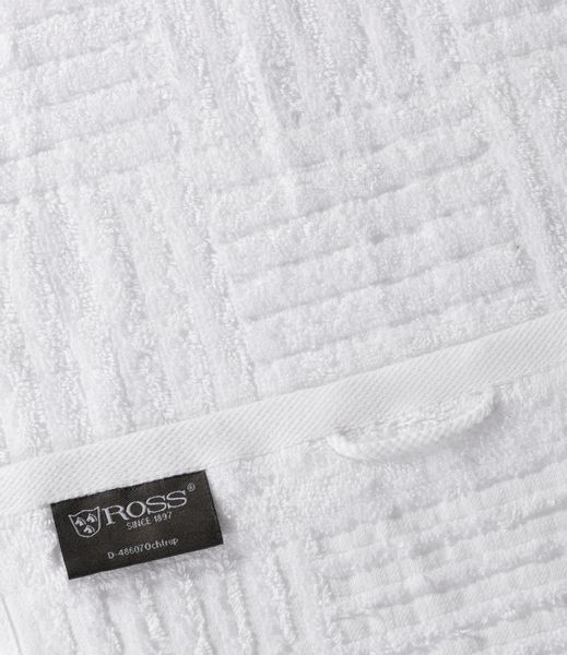 ROSS Duschtuch "CARRE" 100% Baumwolle, Rippenstruktur, große Farbauswahl günstig online kaufen