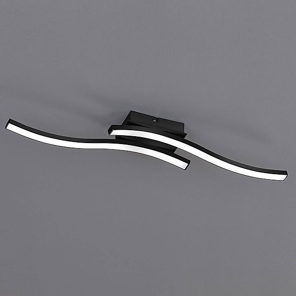 Reality Leuchten LED Deckenleuchte Route, LED fest integriert, Warmweiß, mo günstig online kaufen