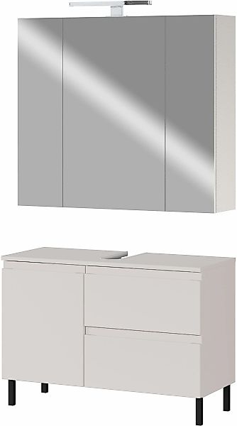 GERMANIA Badmöbel-Set "Scantic" 2 Stk. tlg. mehrteiliges Set mit großem Was günstig online kaufen