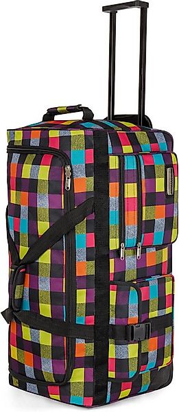 normani Reisetasche Reisetasche mit 3 Rollen 80 Liter, Trolley mit leichtlä günstig online kaufen