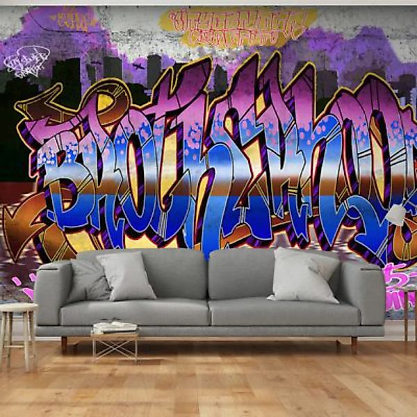 artgeist Fototapete Colorful Mural mehrfarbig Gr. 400 x 280 günstig online kaufen