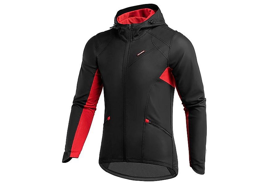 ROCKBROS Fahrradjacke Fahrradjacke Herren (Thermo Softshelljacke für Radfah günstig online kaufen
