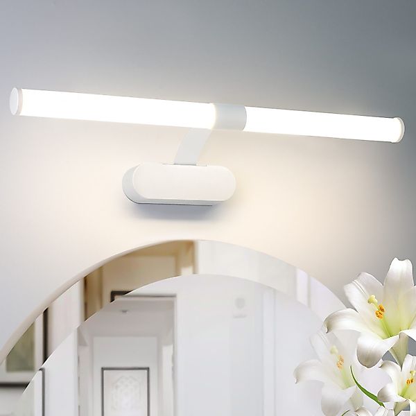 Nettlife LED Spiegelleuchte Schwarz Bad Spiegellampe günstig online kaufen