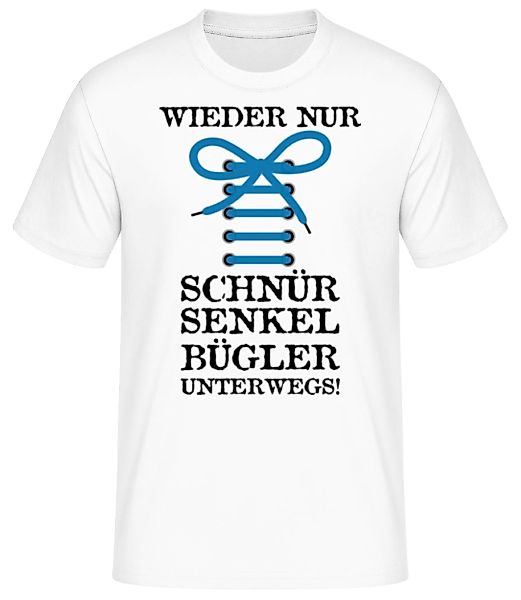 Schnürsenkelbügler · Männer Basic T-Shirt günstig online kaufen