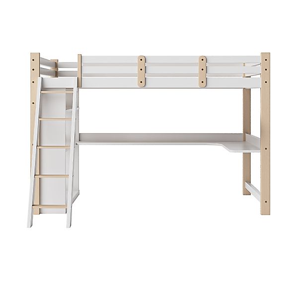 LVHOM Hochbett 90x200cm Komplettbett Kinderbetten mit günstig online kaufen